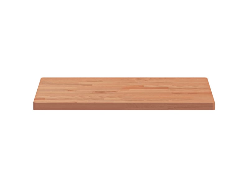  Comptoir de salle de bain, plan de travail 60x40x2,5 cm bois massif de hêtre cf65746  - Conforama D