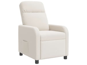 Fauteuil relax manuel VIDAXL  Tissu beige