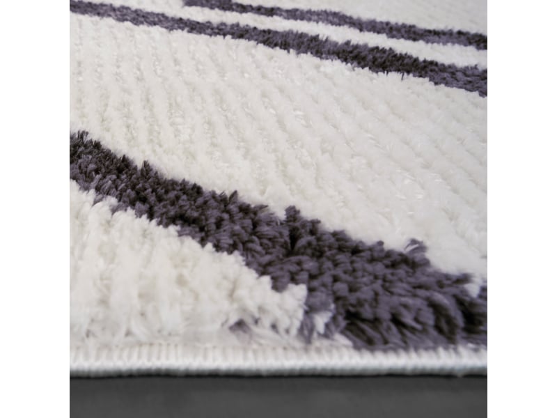Ouarain - tapis berbère oran 160 x 230 cm Z-BERBER160230500IVORY - Conforama D