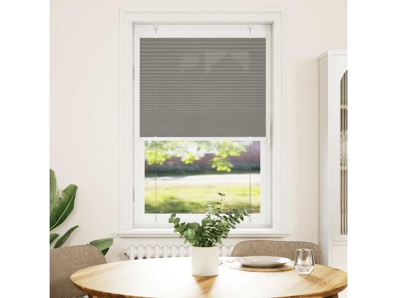  Store plissé, store de fenêtre anthracite 75x100 cm largeur du tissu 74,4 cm cf46708  - Conforama B