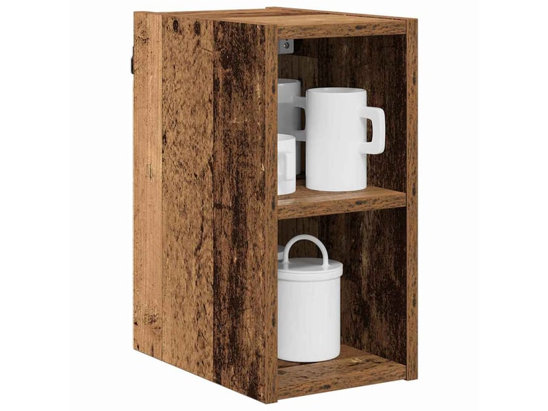  Meuble de rangement cuisine, armoire suspendue bois ancien 20x29,5x40cm  - Conforama C