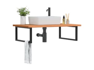 Etagère coloris orange