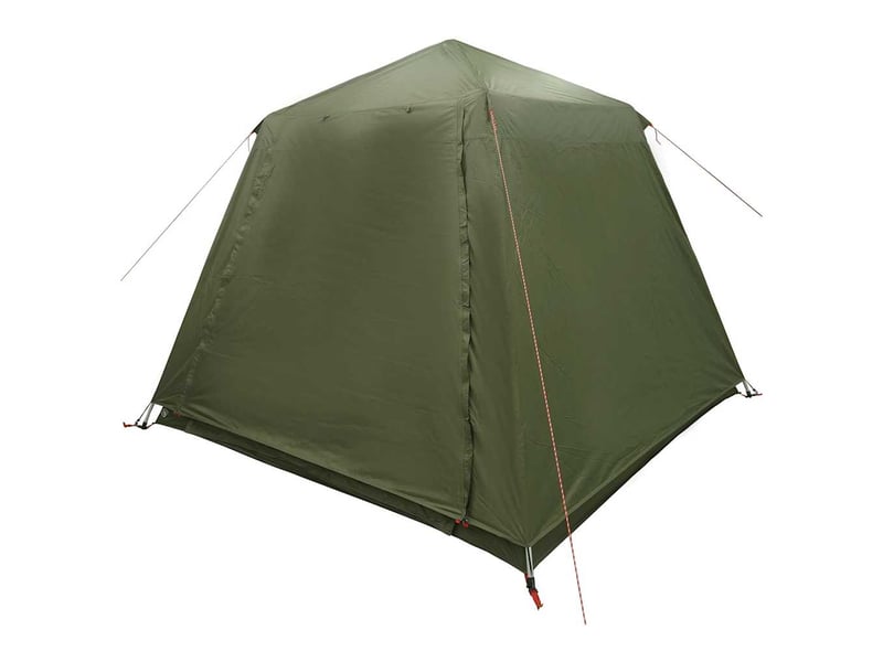 Tente de pêche, tente de camping 4 personnes vert olive libération rapide shl56335 - Conforama C