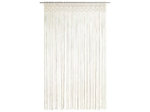 Rideau en macramé, rideau de porte 140x240 cm coton cf43855