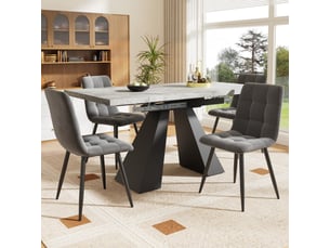 Ensemble table rectangulaire  4 chaise(s)  <strong></strong> <strong></strong> 