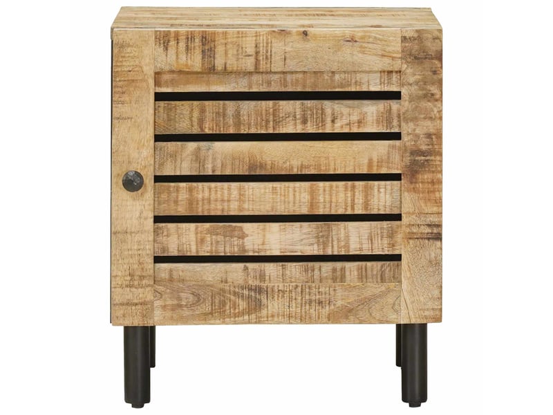  Table de chevet - cabinet de chevet - table de nuit 2 pc naturel 40 x 33 x 46 cm  - Conforama C