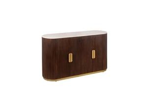 Buffet MEUBLORAMA - 140 cm coloris bois clair