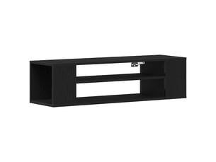 Meuble tv coloris noir 100 cm   
