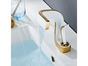 Robinet de bassin robinet lavabo de salle de bain cascade mitigeur robinet de salle de bain