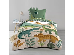 Housse de couette 140x200 + 1 taie kidino coton