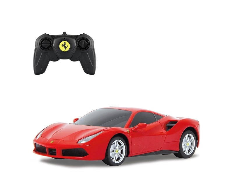  Voiture télécommandée ferrari 488 gtb 1:24 rouge 2,4ghz 405133 - Conforama A