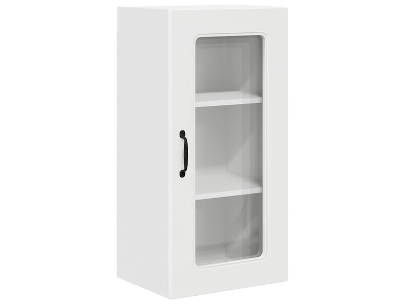 Meuble mural de cuisine | armoire de cuisine 2 pcs blanc bois d'ingénierie shl2012 - Conforama E