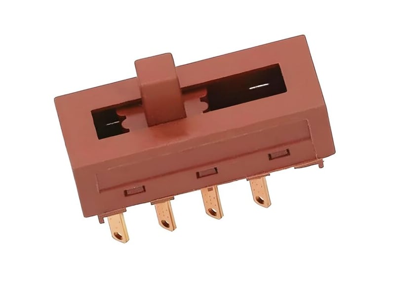  Interrupteur de vitesse pour moteur d'extracteur à 8 contacts et 4 positions, compatible avec faber, aeg, candy, elica  - Conforama A