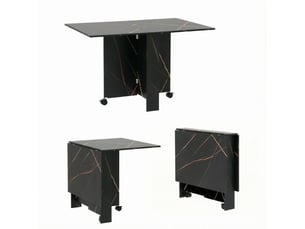 Table à manger table repas multifonctionnelle structure pliante format table basse usage polyvalent