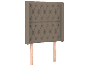 Tete de lit A poser largeur 83 cm   taupe
