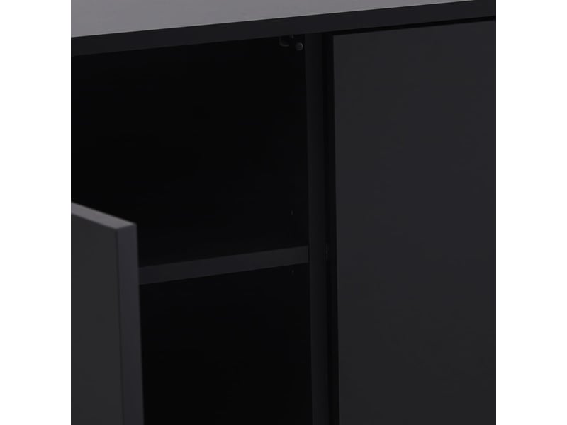 Buffet moderne avec 3 portes sayen - noir - Conforama E