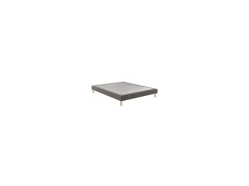  Sommier tapissier 140x190 noyer gris 15 cm confort ferme 7772483 - Conforama A