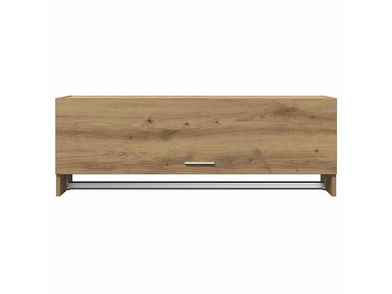  Garde-robe chambre, armoire de rangement chêne artisanal 100x32,5x35 cm bois d'ingénierie  - Conforama D