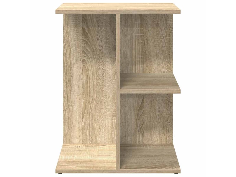  Lot de 2 tables de chevet - cabinet de chevet - table de nuit chêne sonoma 46,5x29x61cm bois ingénierie  - Conforama D