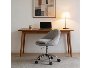 Chaise de bureau <strong>STILVORA</strong> <strong></strong> avec assise réglable en hauteur