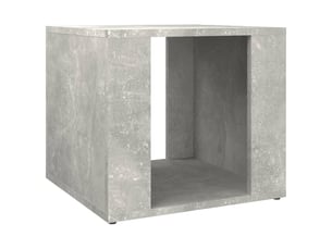 Table de chevet - cabinet de chevet - table de nuit gris béton 41x40x36 cm bois d'ingénierie