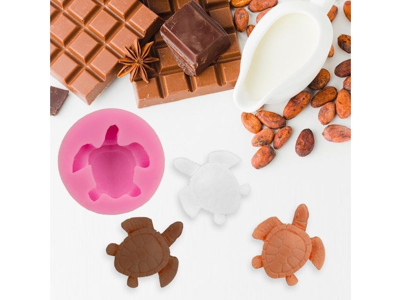 Moule à tortue en silicone, 2 pièce, moule à chocolat, à gâteau, à fondant, outils de cuisson à faire soi-même NO Commercial reference - Conforama E