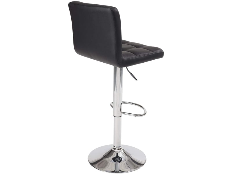 Lot de 2 tabourets de bar réglables pivotants sivan noir 116 SIVAN - Conforama D
