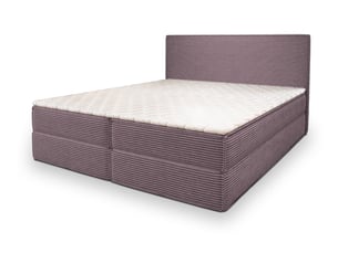 Lit avec rangement 160x200 cm <strong>MASSENO</strong>  <strong></strong> coloris violet