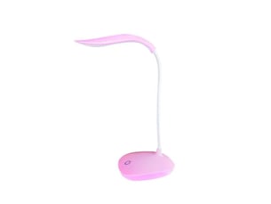 Lampe de lecture rose, 3 niveaux d'intensité – à brancher, pour bureau et maison