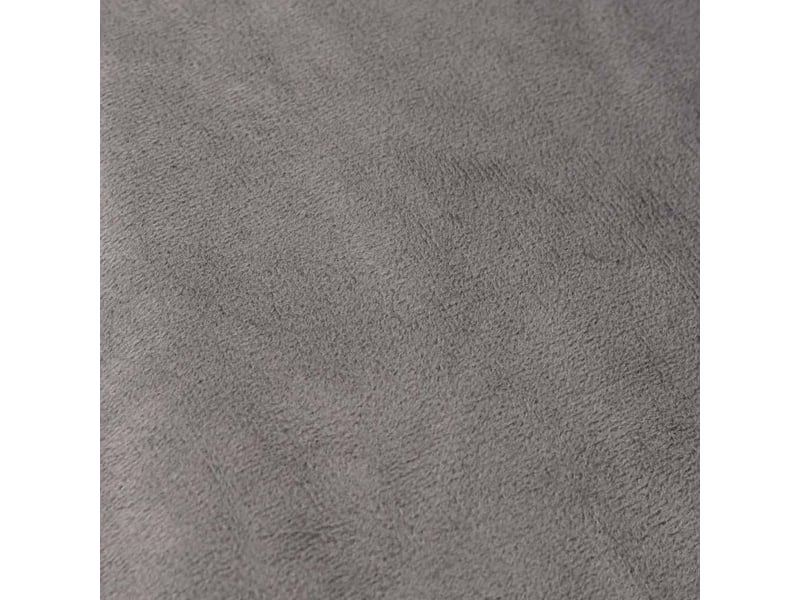 Couverture lestée adulte avec housse gris 150x200 cm 7 kg tissu - Conforama E