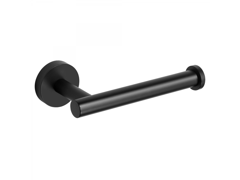  Support mural pour rouleau de papier toilette en acier inoxydable sus304 noir mat - pour salle de bain et cuisine  - Conforama A