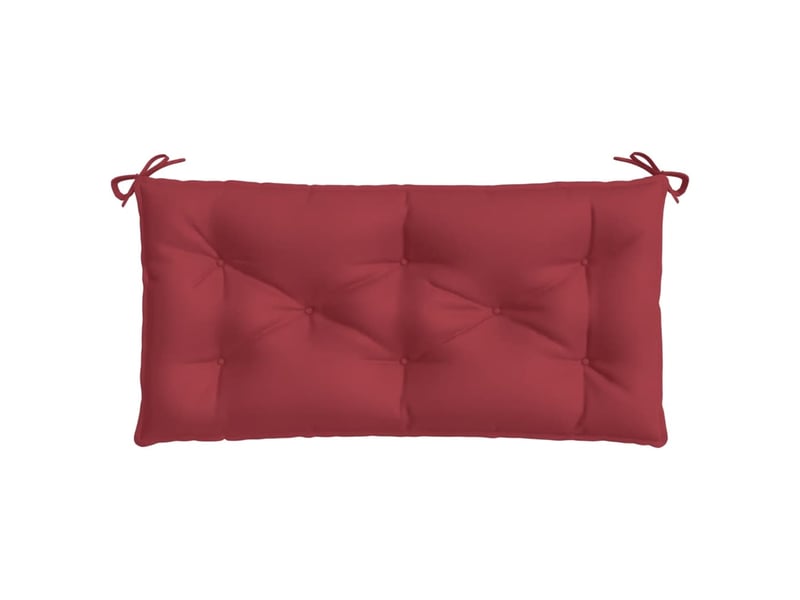  Coussin de banc de jardin, coussin d'assise rouge bordeaux 100x50x7 cm cf52808  - Conforama D