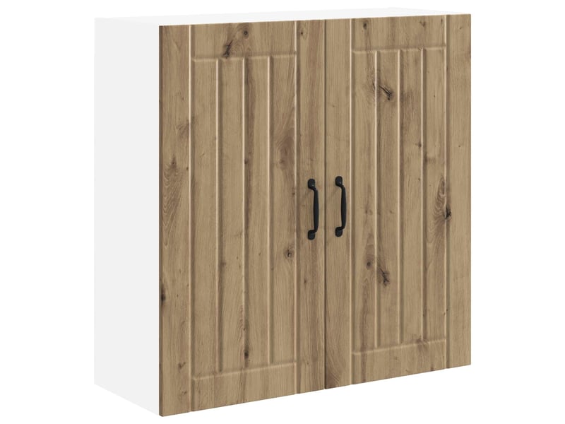  Meuble mural de cuisine, armoire de cuisine chêne artisanal 80x31x80cm shl1886  - Conforama A