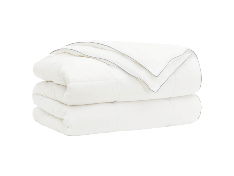  Ensemble de couette et d'oreiller 2 pcs - duvet 155x200 cm 4 saisons  - Conforama D