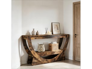 Meuble tv coloris marron 160 cm <strong>PANGIVO</strong>  <strong></strong>