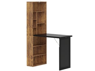 Meuble informatique enfant coloris marron