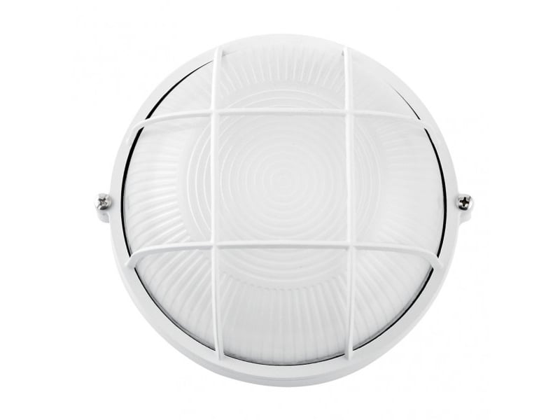  Applique extérieure fabrilamp apus coloris blanc 1 x e27 ip44 11 x 25 x 25 cm 148161101 - Conforama A