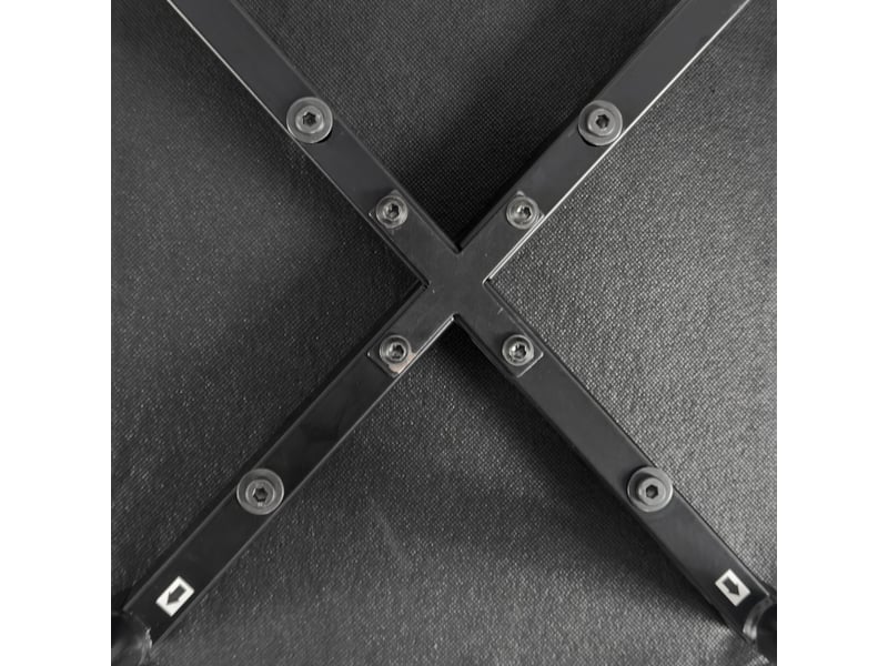  Lot de 4 chaises de salle à manger nova en simili cuir anthracite avec pieds métal 723-NOVA - Conforama C