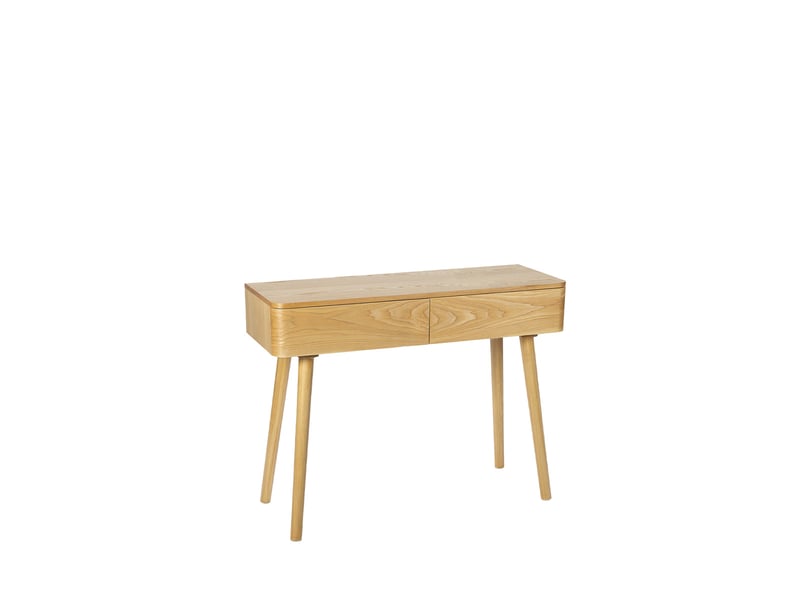 Console bois frêne sienna - naturel 3MB02.03.01 - Conforama A