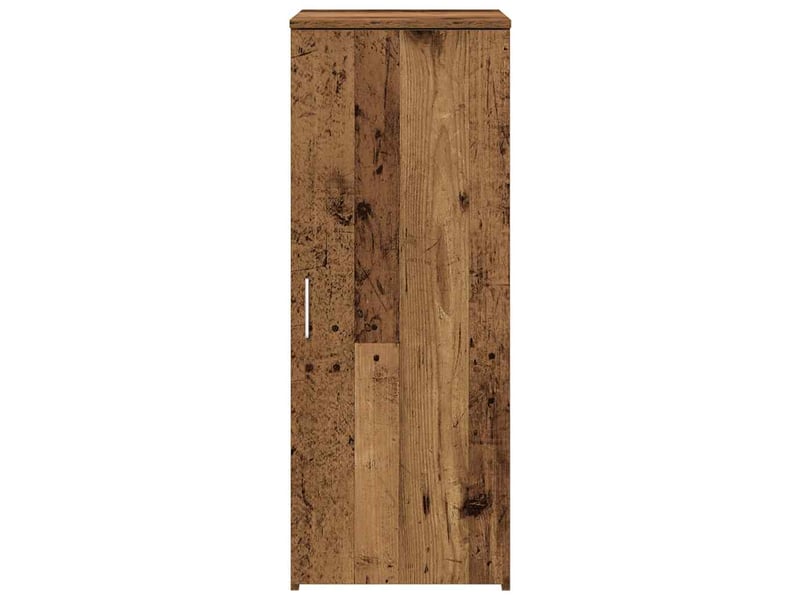  Armoire de rangement, rangement bureau vieux bois 40x45x103,5cm bois d'ingénierie  - Conforama E
