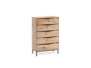Commode 1 tiroir(s) <strong>VICCO</strong> <strong></strong> coloris bois clair largeur 79.2 cm