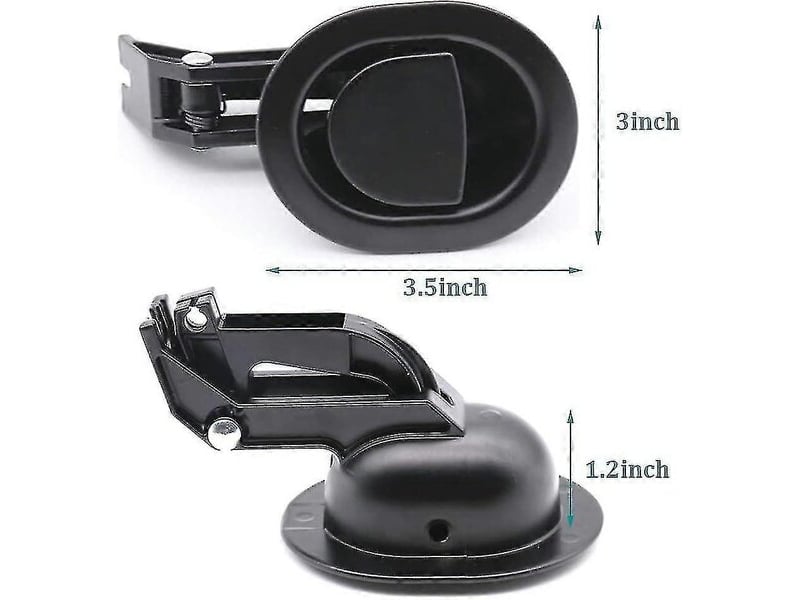 Paire de poignées de rechange pour déverrouillage du dossier de chaises et de canapés, compatibles avec ashley lazy boy - Conforama C