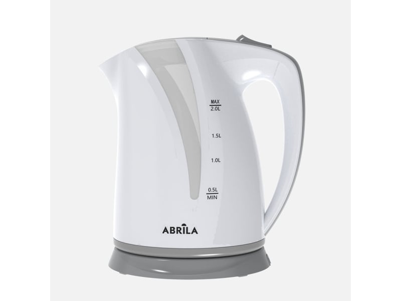  Bouilloire électrique fabrilamp peru 2 l 2200 w blanc et gris 268612221 - Conforama A