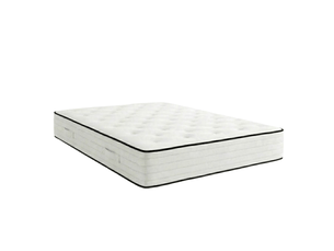Ensemble matelas et sommier 120x190 cm Ressorts <strong>ESSENZIA</strong> soutien Ferme épaisseur 32 cm