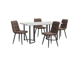 Ensemble table rectangulaire  4 chaise(s)  <strong></strong> <strong></strong> 