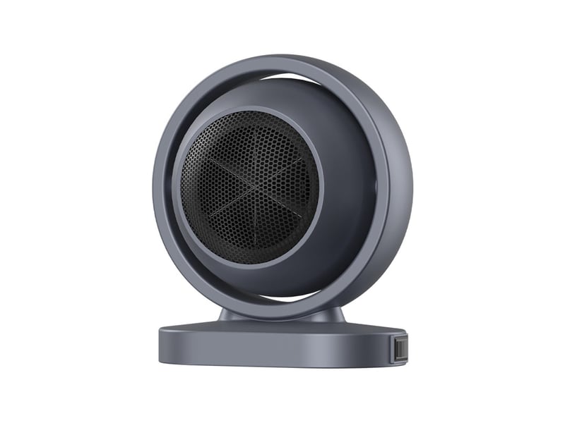  Mini chauffage d'appoint portable pour le bureau, idéal pour l'hiver, convient aux chambres et aux bureaux (gris YSK0006092SJY - Conforama A