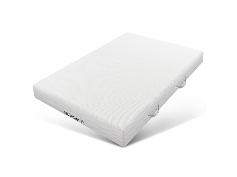  Matelas 180x200 cm - épaisseur 20 cm, indice h2h3, 7 zones, réversible, housse lavable à 60 °c, mousse à froid, certifié oeko-tex, polyester, blanc Luxe haut de gamme - Conforama A