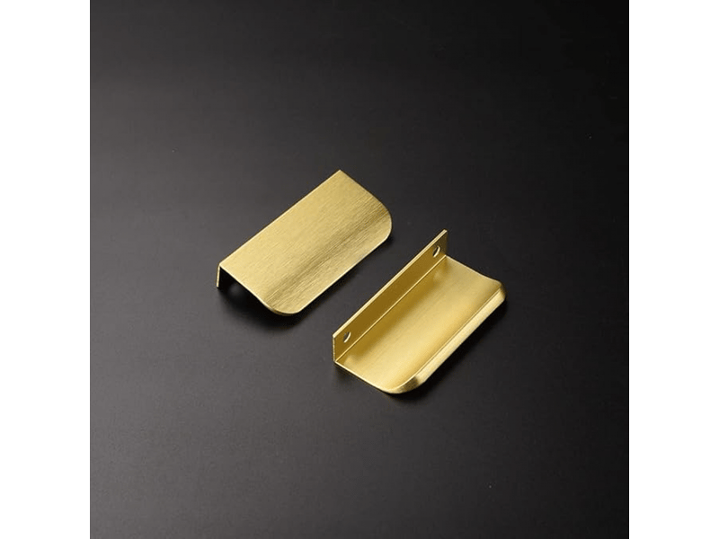  Poignées dorées invisibles, 10 pièces, poignées dorées, poignées dorées pour meubles, poignées invisibles pour meubles64 mm  - Conforama C