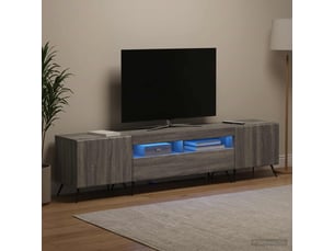 Meuble tv coloris gris 49 cm <strong></strong>  <strong></strong>
