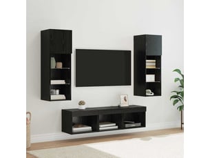 Meuble tv coloris noir  <strong></strong>  <strong></strong>